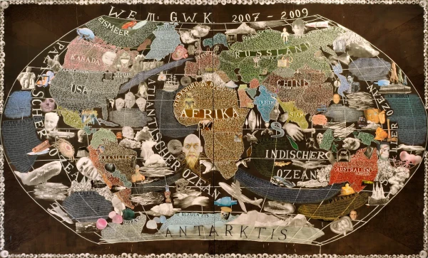 Geträumte Weltkarte 1
